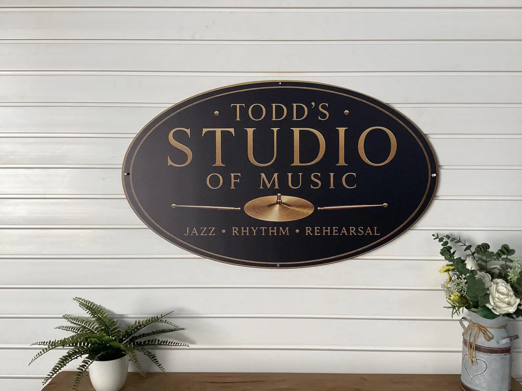Custom Business Sign UV Printed Aluminum Composite Logo Storefront Sign
