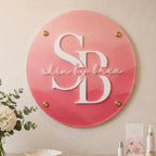 Custom Logo Acrylic Sign, Lobby Storefront Branding, Personalized Business Decor