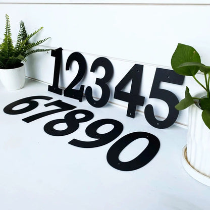 5" Modern House Numbers or Letters  HouseSensationsArt   