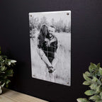 Metal Photo Print - upload your photo to make a unique and personalized Gift for Any Occasion. - Custom Metal House Numbers & Animal Name Sign – Weather-Resistant Outdoor Address Signs for Housewarming Gift House Sensations Art