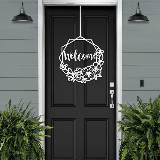 Metal Floral Door Wreath | Porch Decor | Spring Wreath | Summer Decor  HouseSensationsArt   