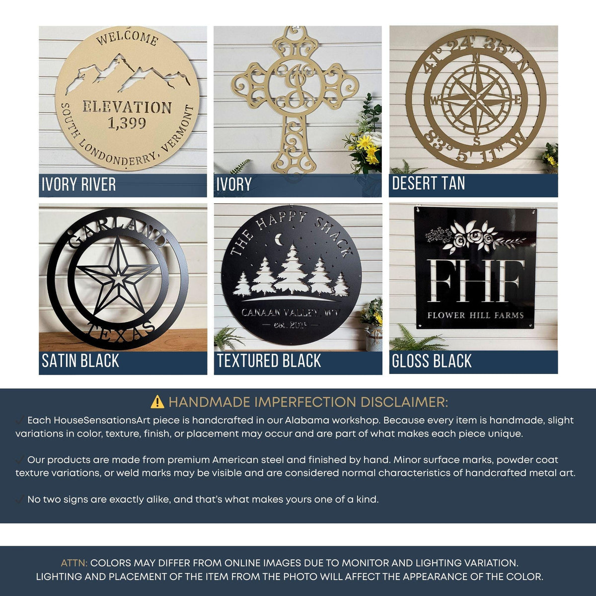 Custom Celtic Cross Family Name Sign: Christian Metal Art