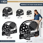 Size Chart: Multiple sizes available to select from. Choose from 12", 18", 24", 36", 48" and other options in between. Perfect options available for small accent wall art up to large focal point decor . Includes model for scale and highlights custom sizing