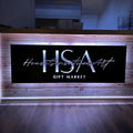 Custom LED Business Signs, Backlit and Laser Cut From Your Logo