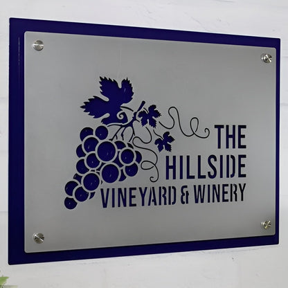 Metal Business Logo Signs – Custom Commercial Signage for Offices - HouseSensationsArt