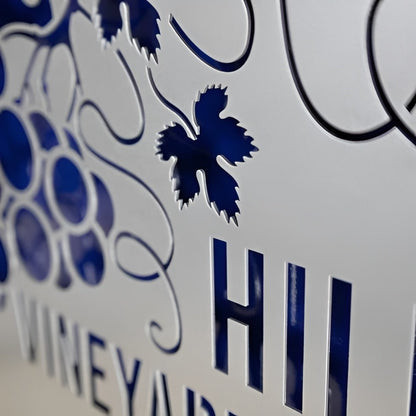 Metal Business Logo Signs – Custom Commercial Signage for Offices - HouseSensationsArt