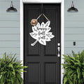 Metal Fall Wreath - Seasonal Decor for Your Front Door - HouseSensationsArt