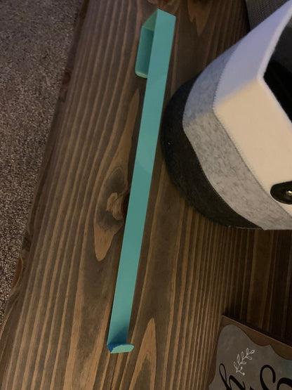 Metal Over - The - Door Hook For Wreath Hanger - Floral Hanger - Wreath Hooks - 90 colors, Made in the USA - HouseSensationsArt