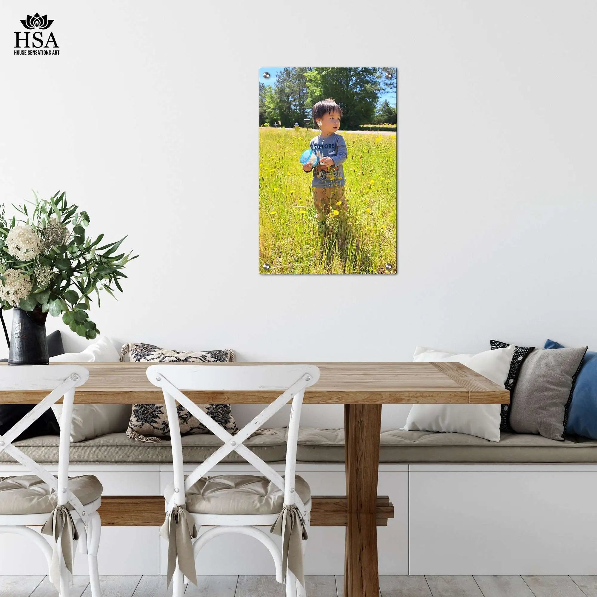 Metal Photo Print – Upload Your Photo Custom Wall Decor