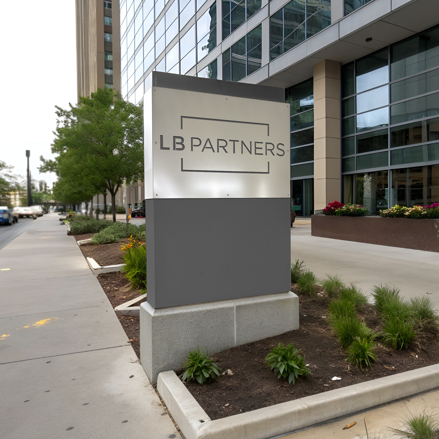 Sturdy and eye-catching monument signs tailored for business branding and roadside visibility.