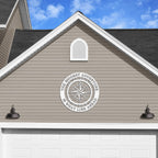Personalized Compass Wall Art Metal for Adventure & Wanderlust - HouseSensationsArt