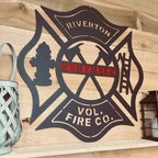 Personalized Maltese Cross Sign – Firefighter Wall Art & Decor - HouseSensationsArt