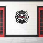 Personalized Maltese Cross Sign – Firefighter Wall Art & Decor - HouseSensationsArt