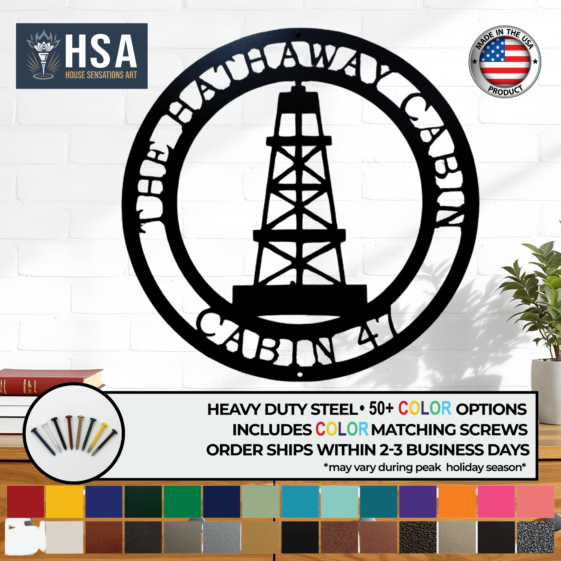 Personalized Oil Rig Art for Office, Home, and Industrial Decor - HouseSensationsArt