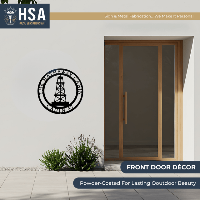 Personalized Oil Rig Art for Office, Home, and Industrial Decor - HouseSensationsArt