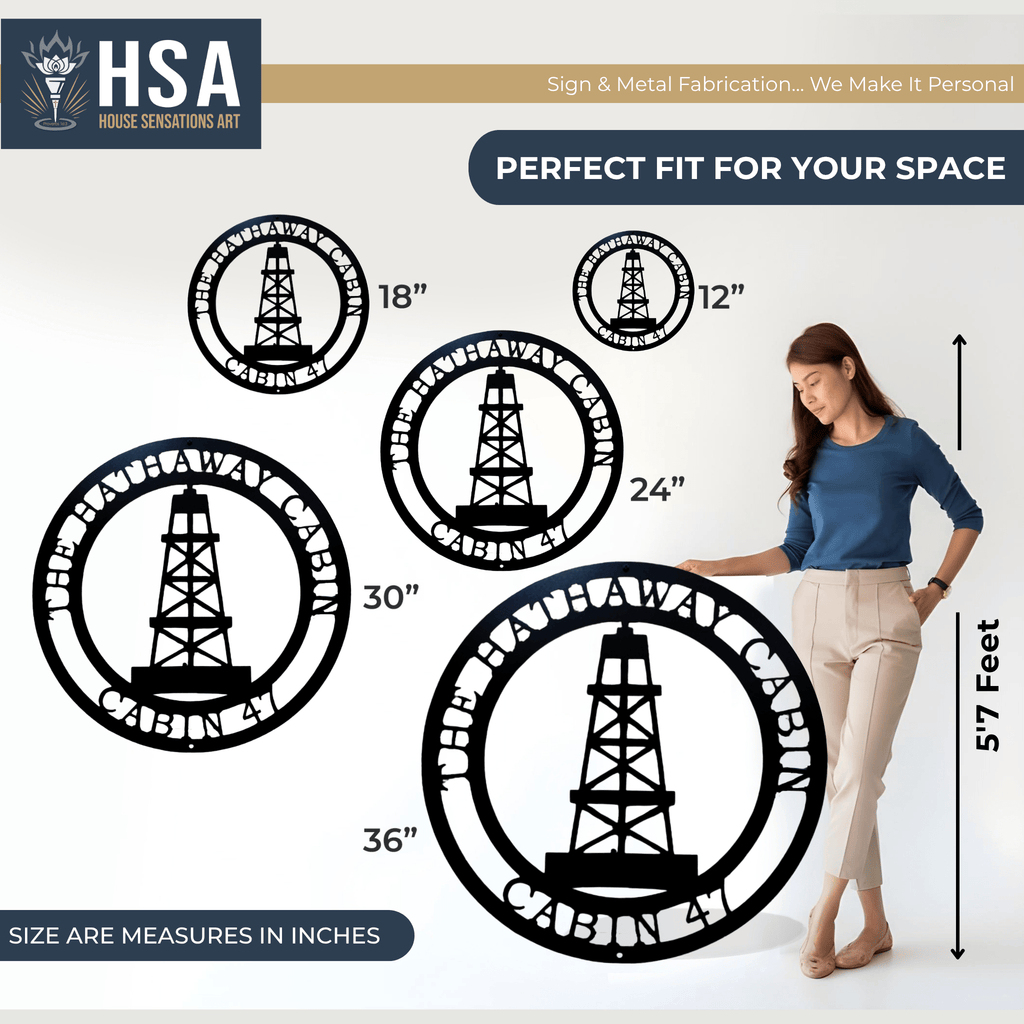 Personalized Oil Rig Art for Office, Home, and Industrial Decor - HouseSensationsArt