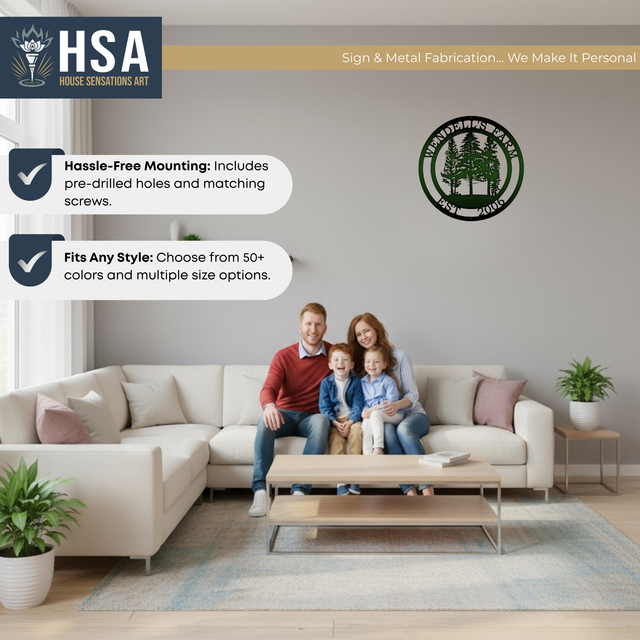 Pine Tree Farm Signfireplace-living-area-center-family-name-sign-house-sensations-art.jpg