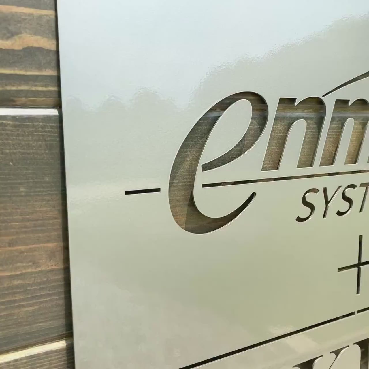 Laser Cut Logo Metal Signs | Custom Outdoor Stake Signs Custom Signs HouseSensationsArt