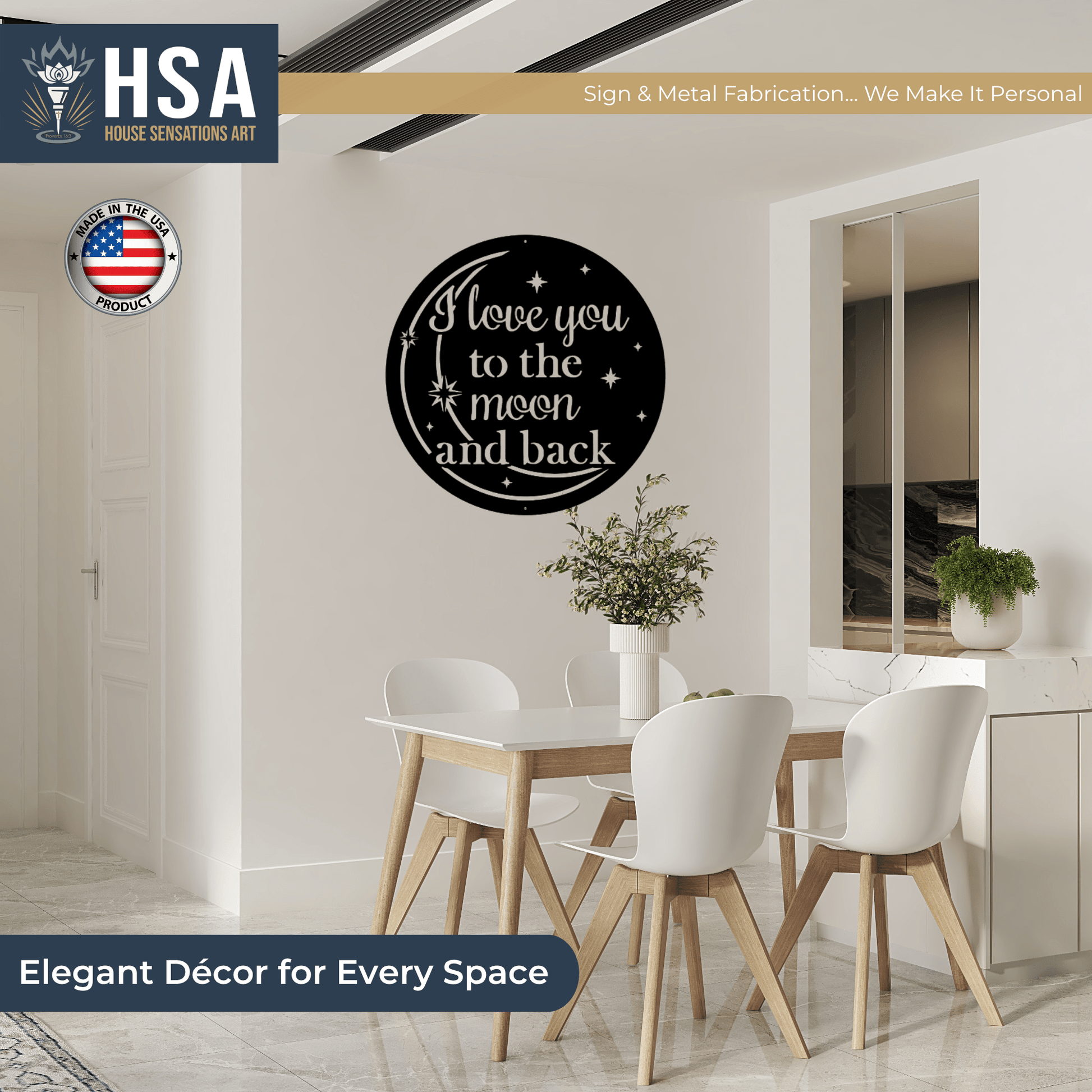 Quotes for Home Decor – Personalized Metal Wall Art & Signs - HouseSensationsArt