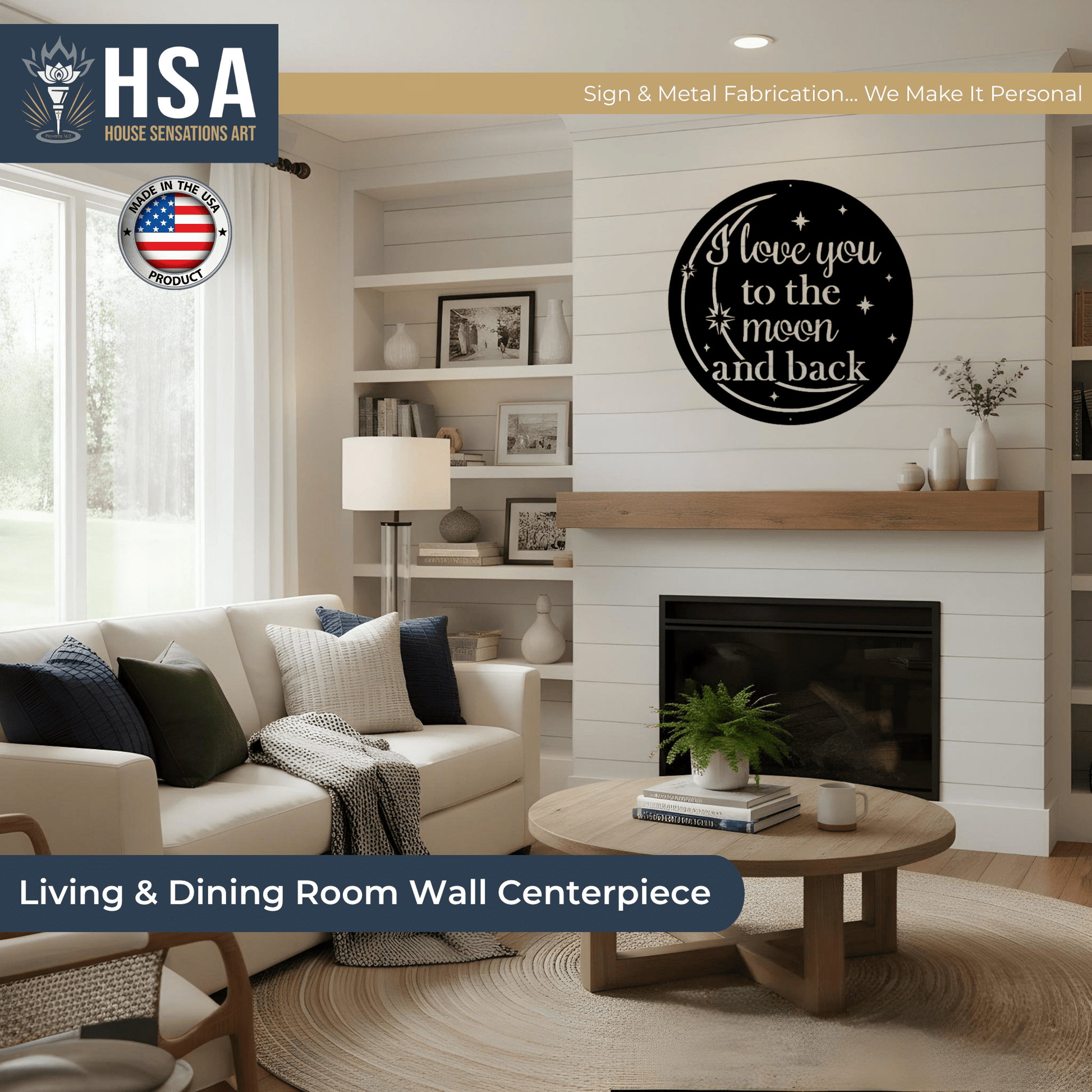 Quotes for Home Decor – Personalized Metal Wall Art & Signs - HouseSensationsArt