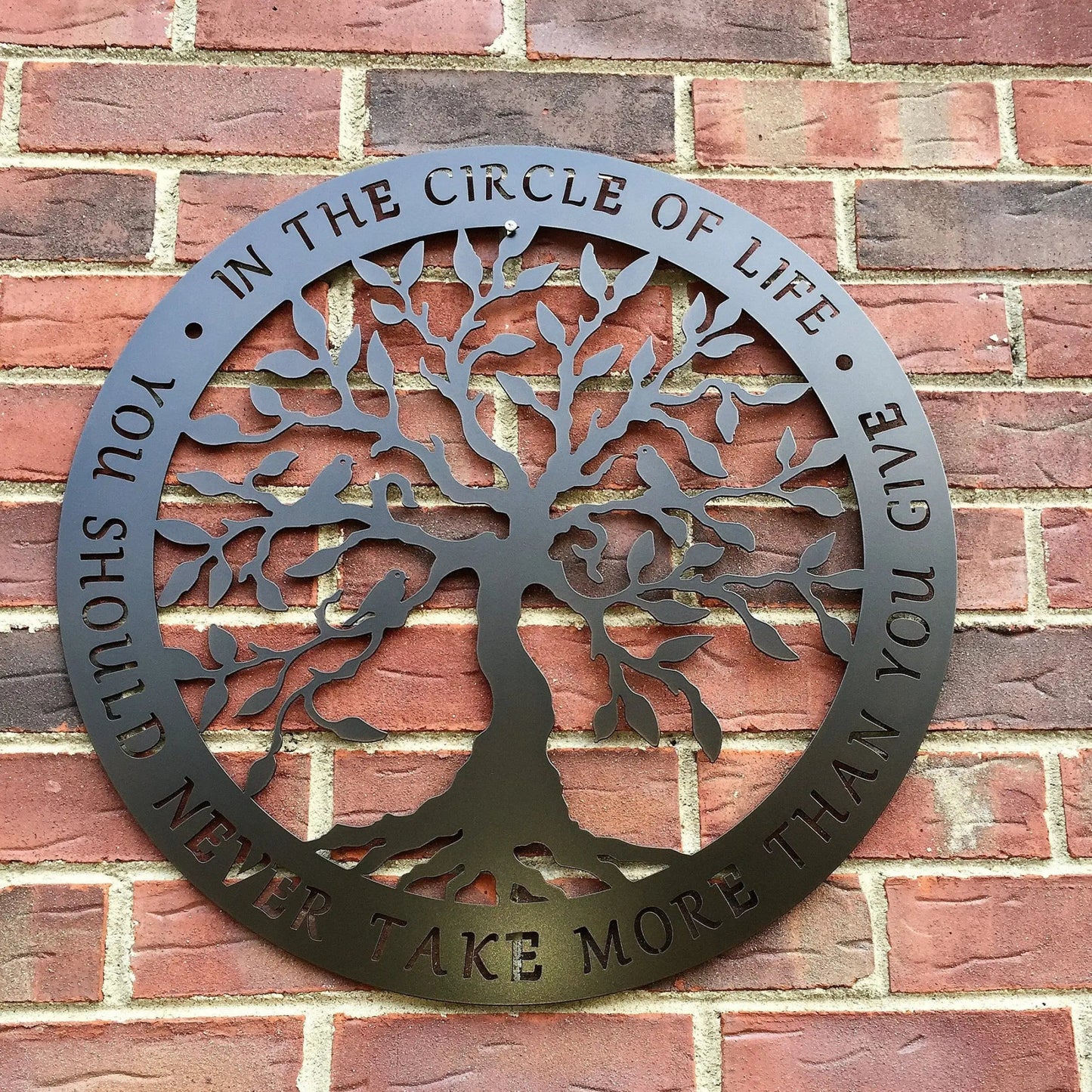 TREE of Life Metal Wall Decor Sign - Personalized Metal Wall Art - Metal Sign for Home, Office, Indoor/Outdoor Wall Décor - Unique Gift Idea - HouseSensationsArt