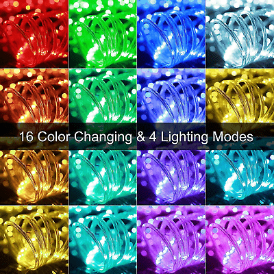 RGBW waterproof LED light kit for metal signs, color changing string lights with multiple lighting modes, outdoor LED upgrade accessory for custom backlit signs, HouseSensationsArt