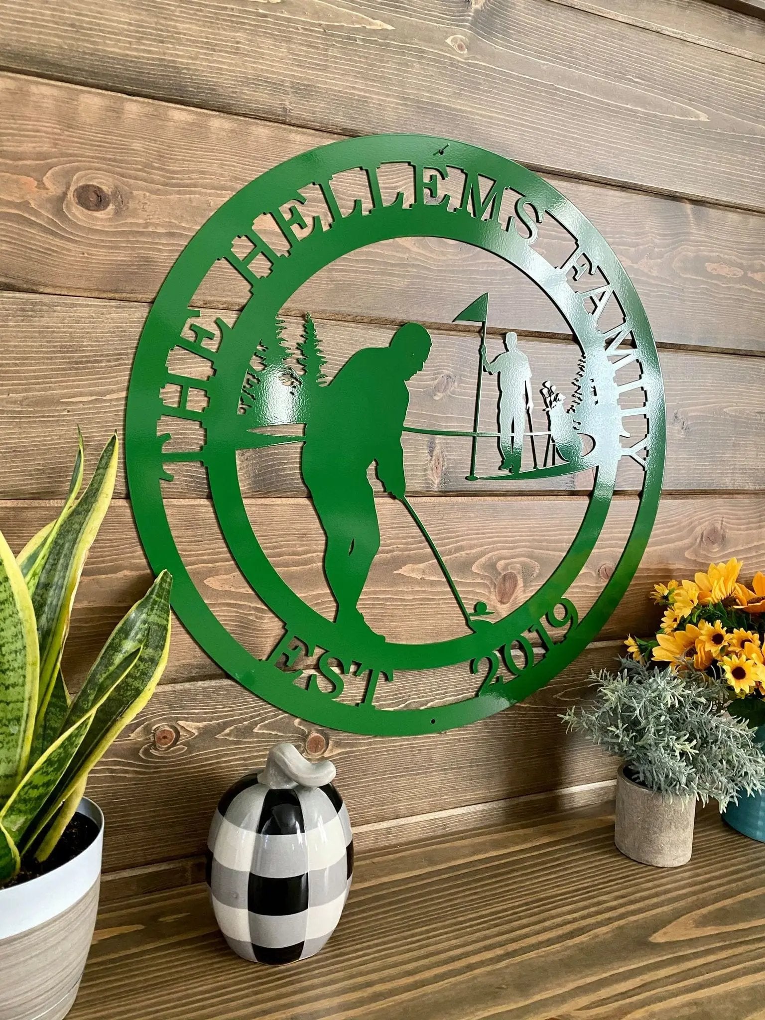 Personalized Metal Golf Sign-Gift for Him-HouseSensationsArt