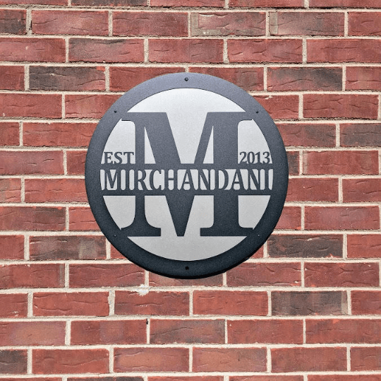Custom Metal Gate Signs | Personalized Family & Business Decor - HouseSensationsArt
