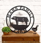 Custom Pig Farm Address Signs for Barns, Ranches & Homes - HouseSensationsArt