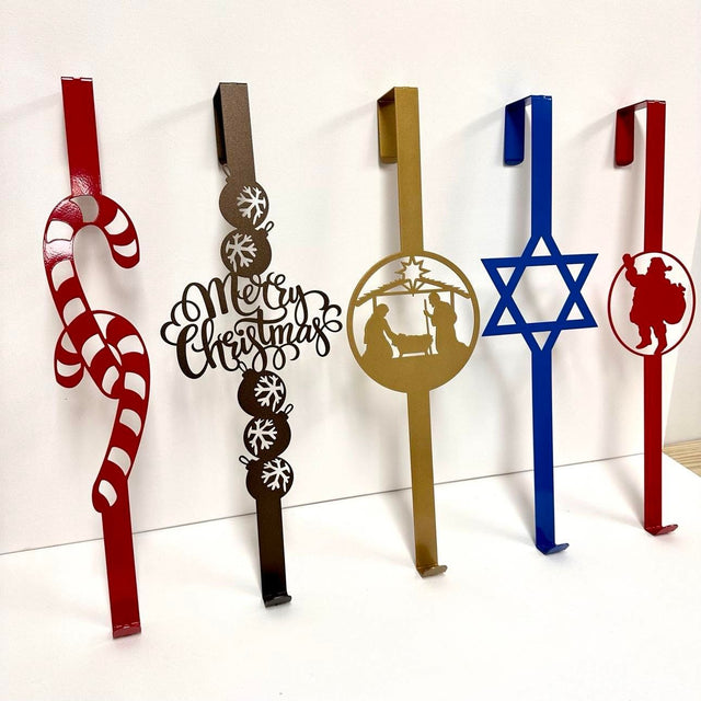 Over the Door Hook for Wreaths | Easy, Secure, Damage - Free - HouseSensationsArt