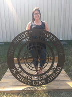 Personalized Compass Wall Art Metal for Adventure & Wanderlust - HouseSensationsArt