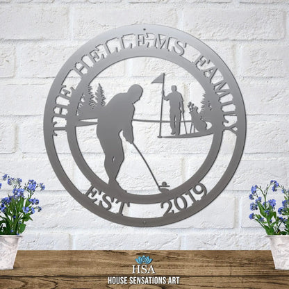 Personalized Golf Wall Art for Homes, Offices & Clubhouses - HouseSensationsArt