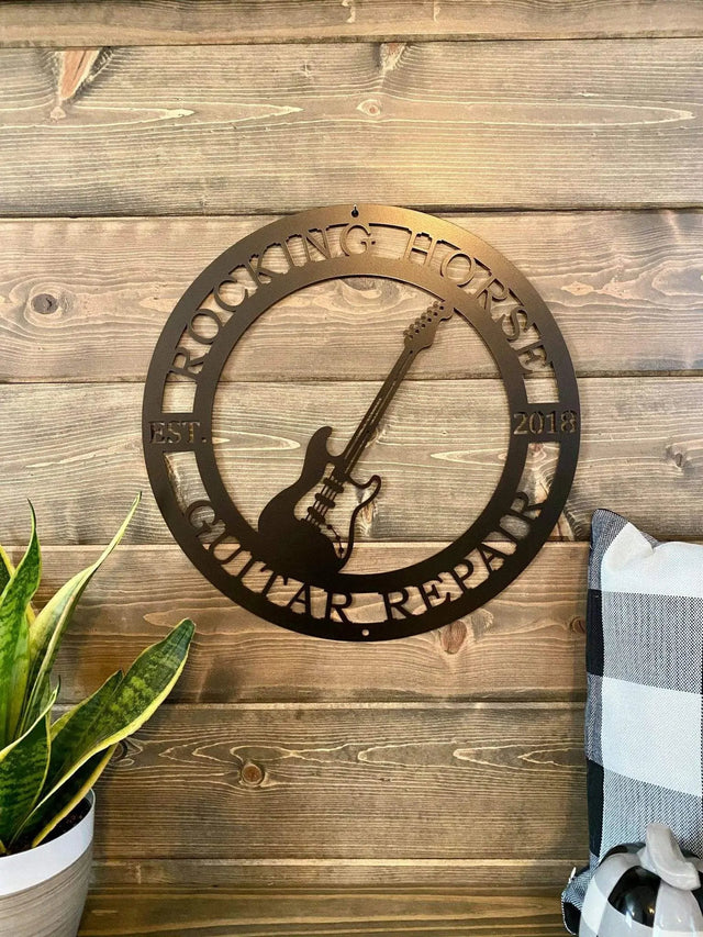 Personalized Guitar Wall Art for Music Lovers & Rock Spaces - HouseSensationsArt