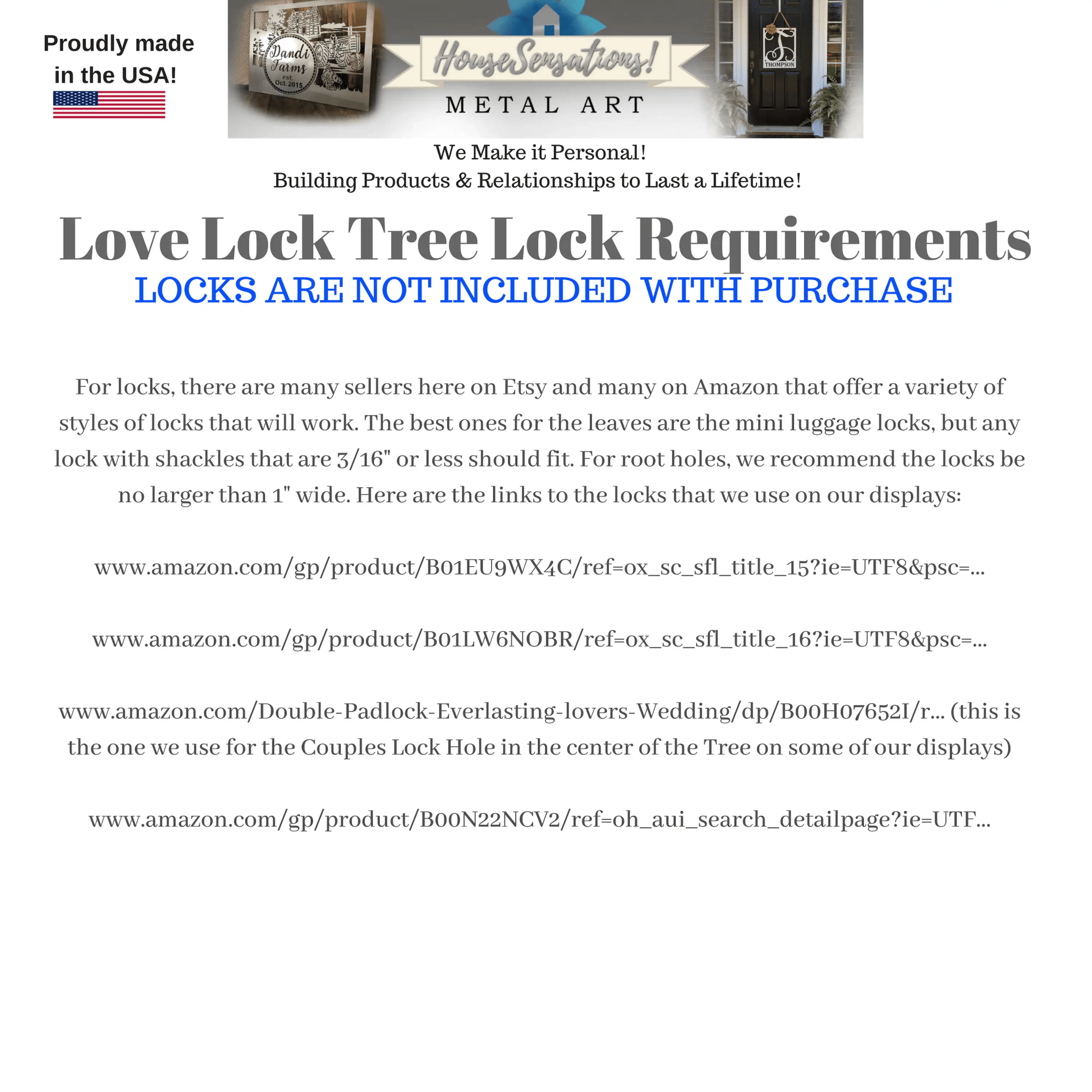 Personalized Love Lock Tree With Love Birds For Unity Ceremony Wedding Decor House Sensations Art