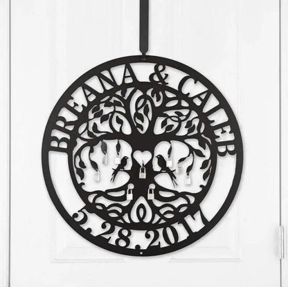 Personalized Love Locks – Custom Metal Wall Art & Gifts - HouseSensationsArt