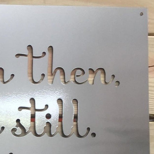Personalized Metal Sign Love | Quote Wall Art for Home & Gifts - HouseSensationsArt