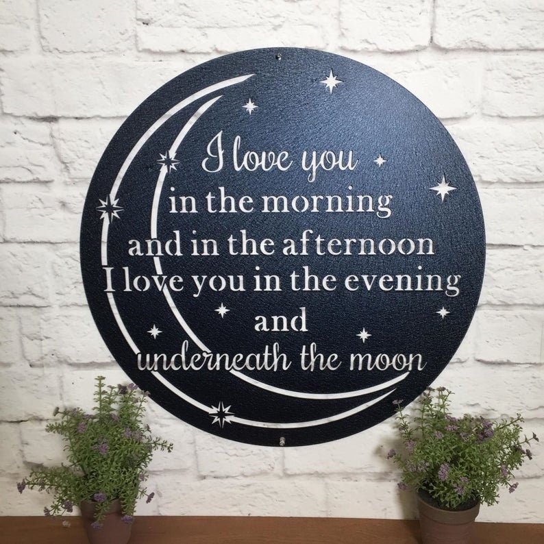 Title: Custom Metal Quote Sign - Personalized Metal Wall Art - Custom Text or Phrase - Customizable Script Sign for Home, Office, Indoor/Outdoor Wall Décor - Unique Gift Idea - HouseSensationsArt
